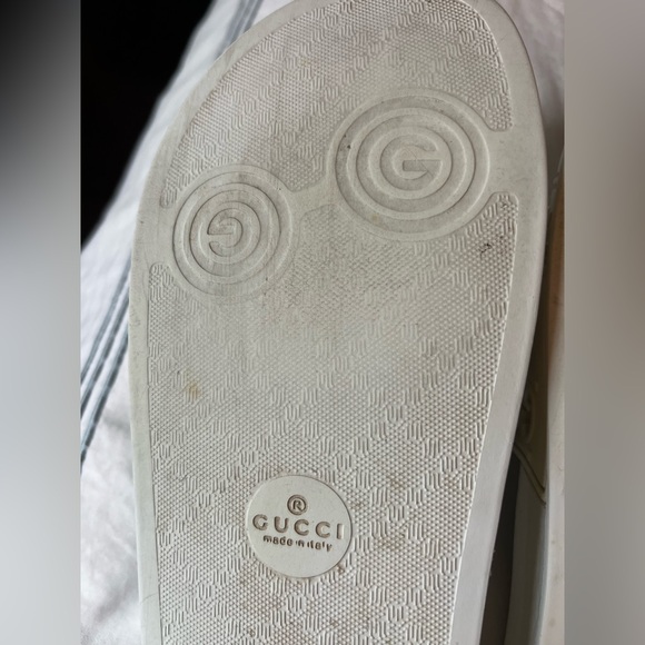 ✨ Gucci Rubber Slides – White – Size 9 ✨ - Picture 8 of 11